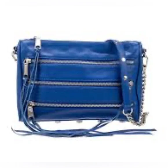 Rebecca Minkoff Blue Crossbody Bag - Picture 1 of 8